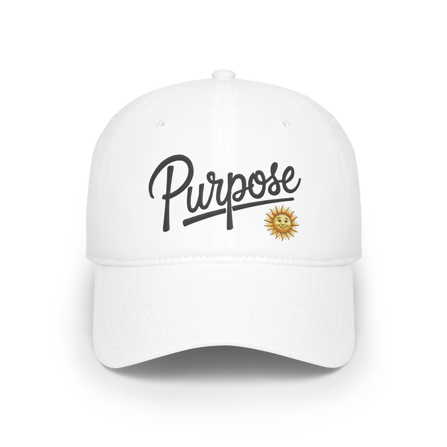 "Purpose" Motivational Baseball Cap