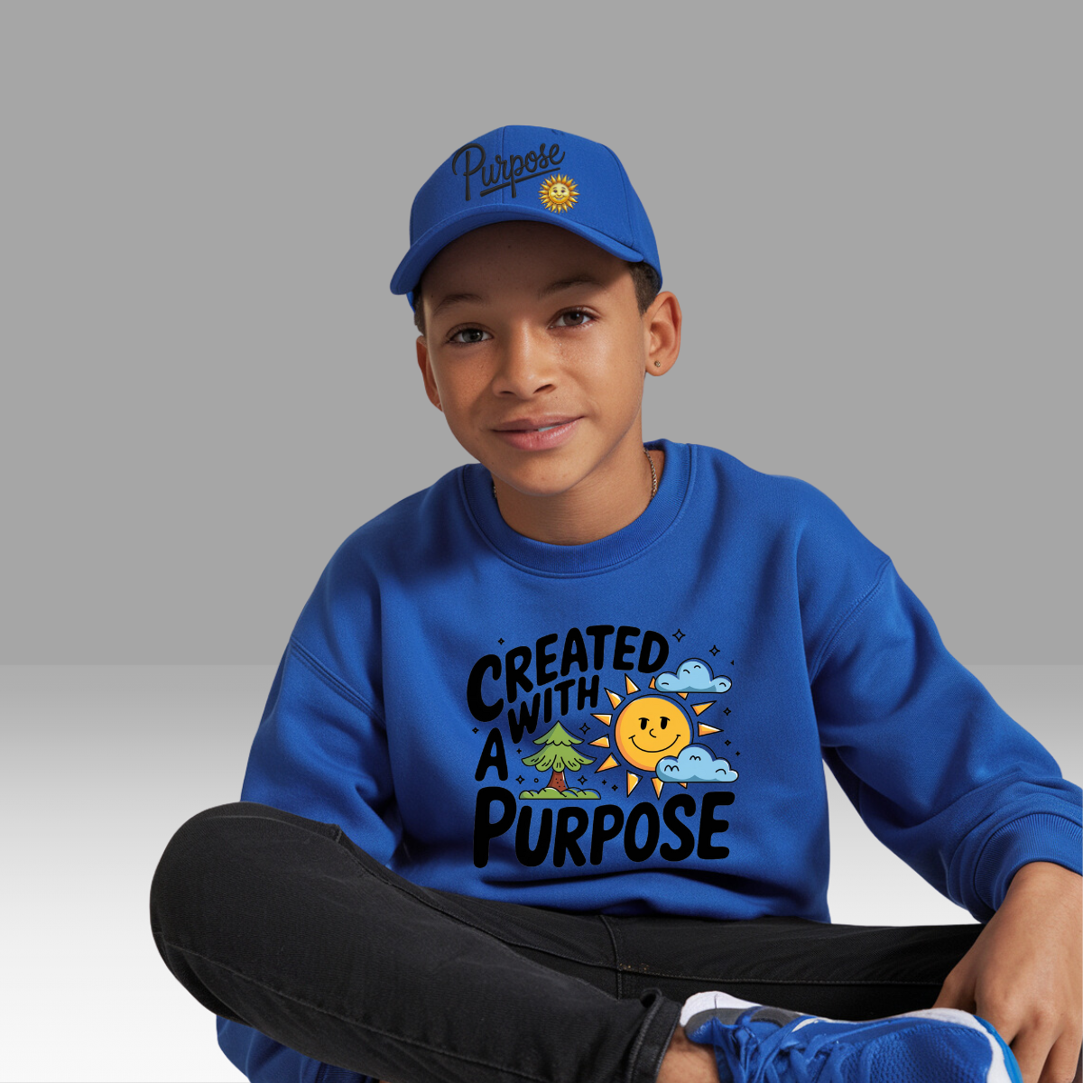 "Purpose" Motivational Baseball Cap