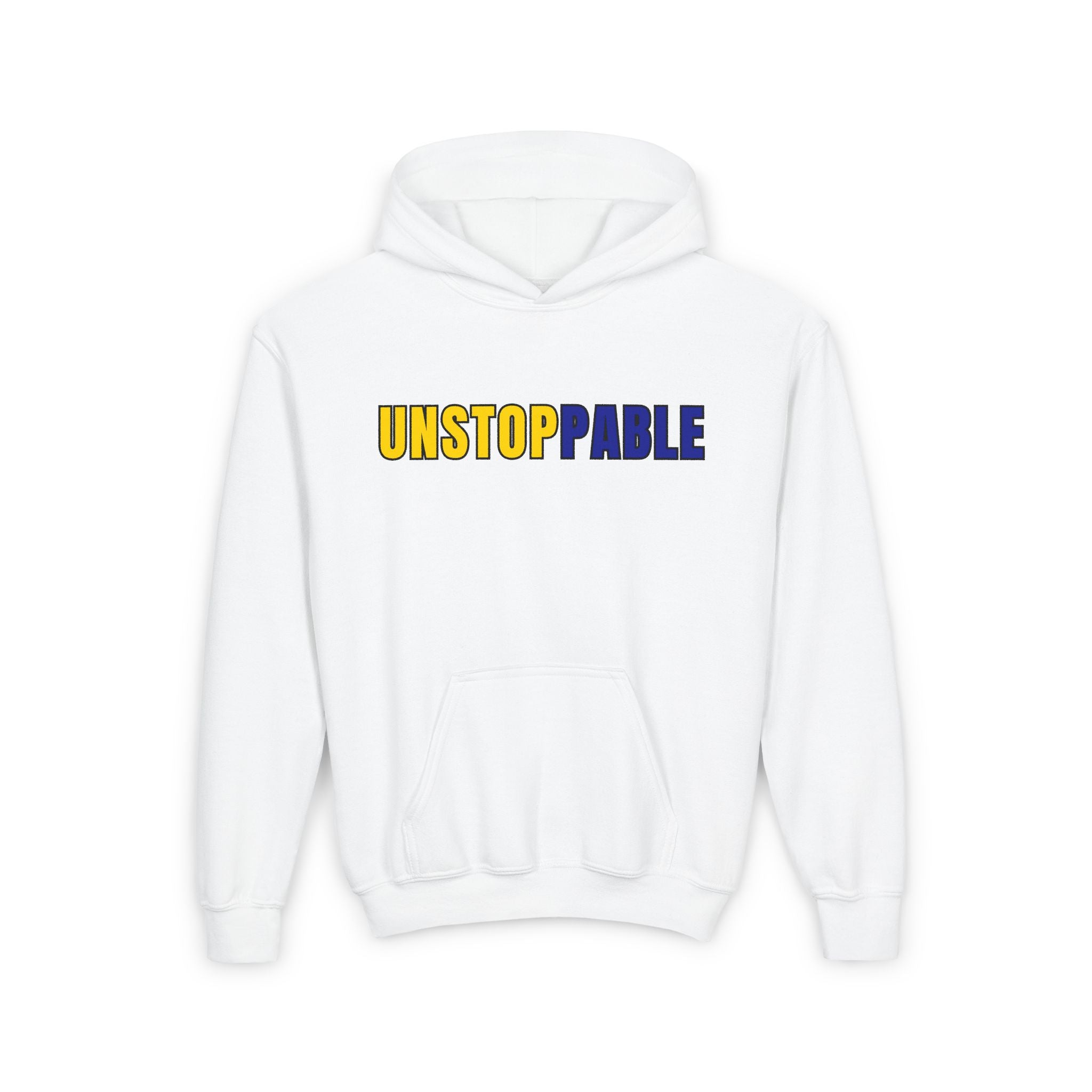 UNSTOPPABLE Youth' Hoodie – Confidence Looks Good on Them!