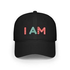 I AM Statement Low Profile Baseball Cap for Self-Expression